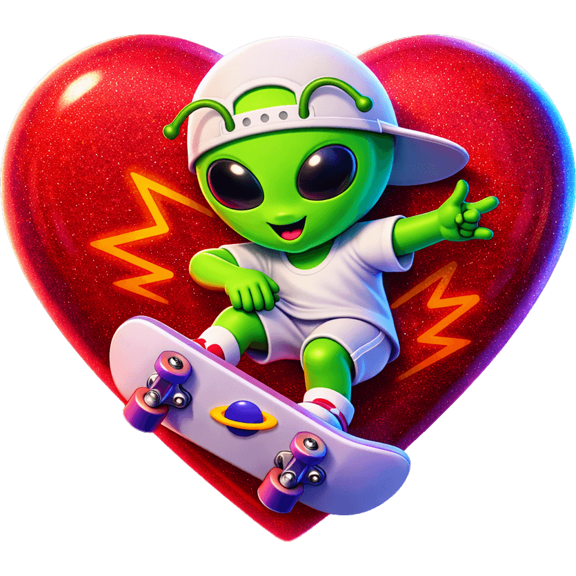 Skate Alien TikTok LIVE gift