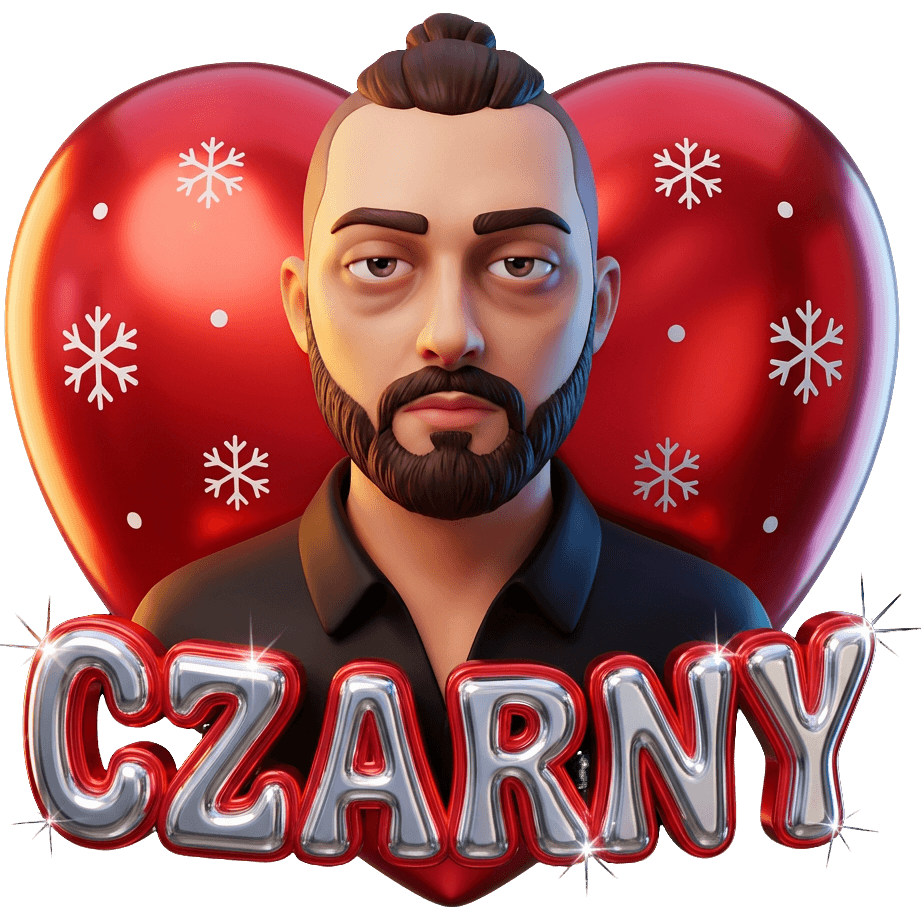 Czarny TikTok LIVE gift