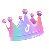 TikTok Crown GDM TikTok LIVE gift