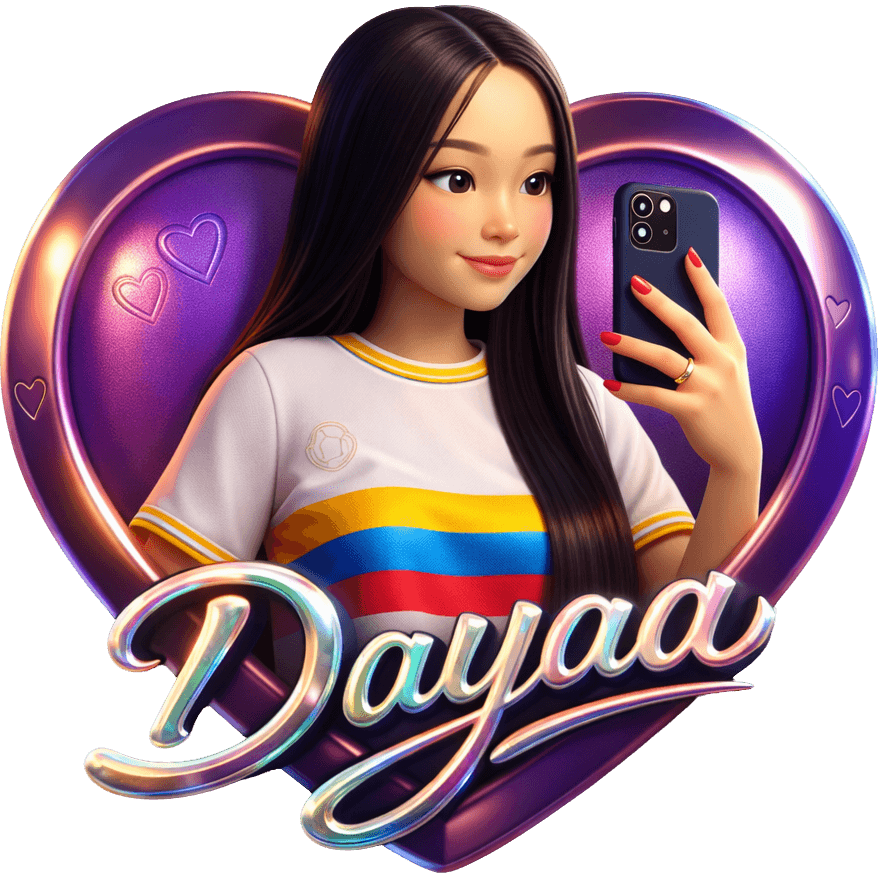 Dayaa Selfie TikTok LIVE gift