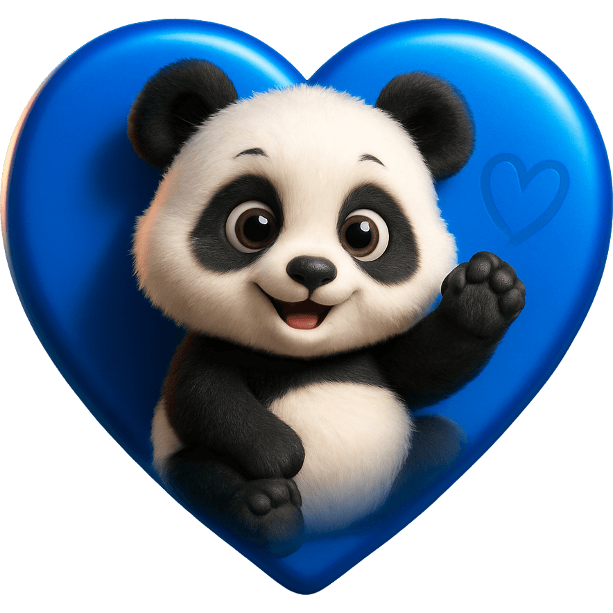 Panda Amigable TikTok LIVE gift