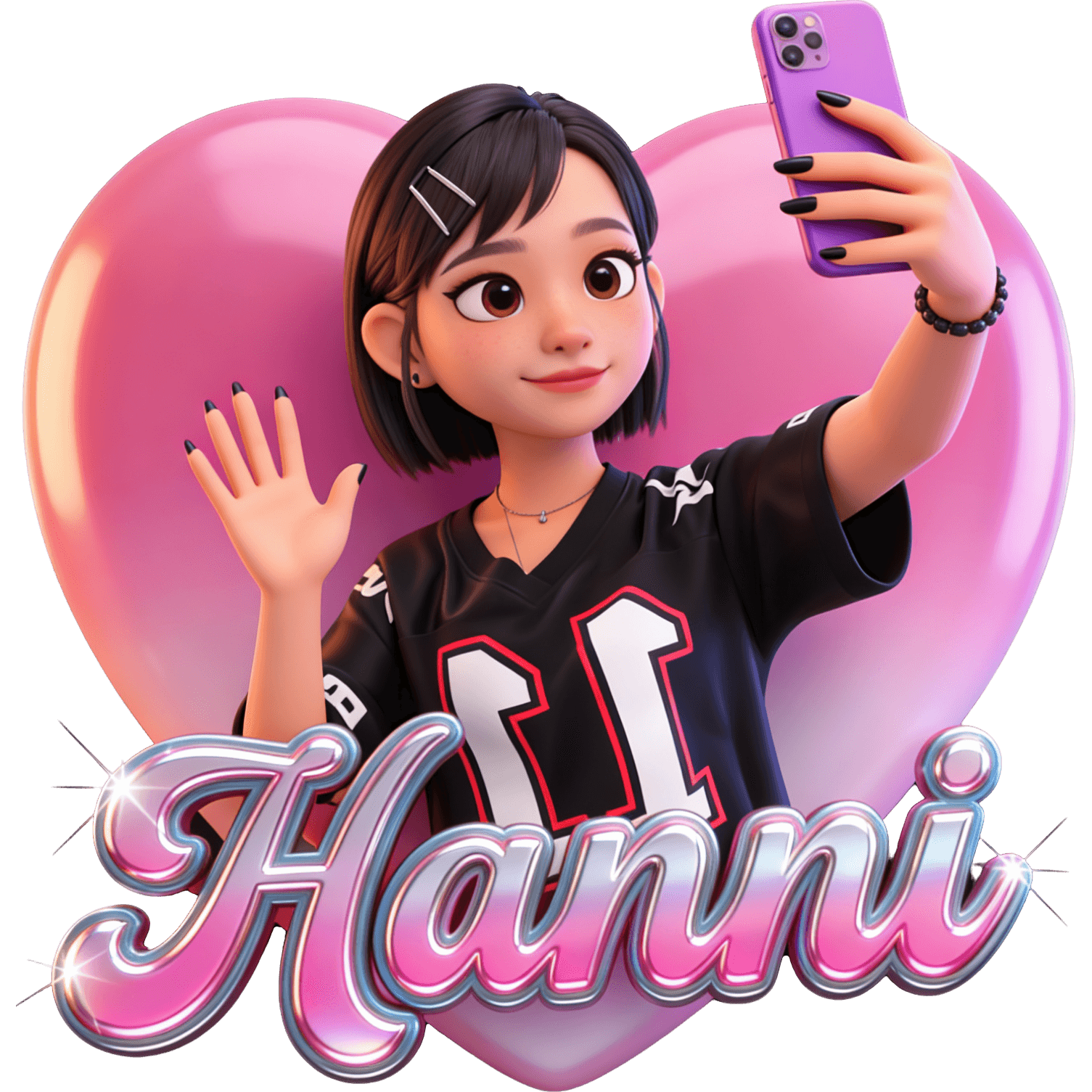 Hanni TikTok LIVE gift