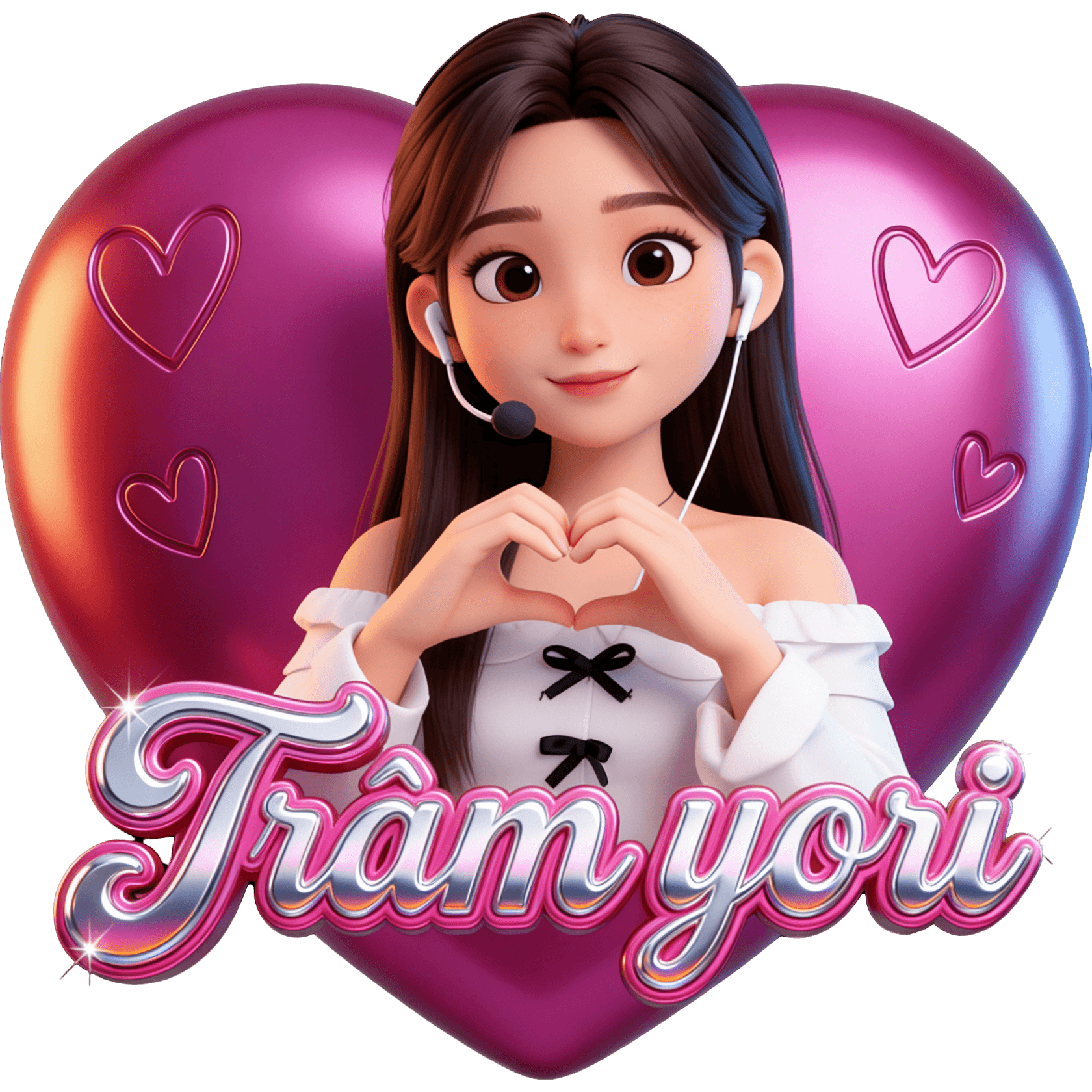 Trâm Yori TikTok LIVE gift