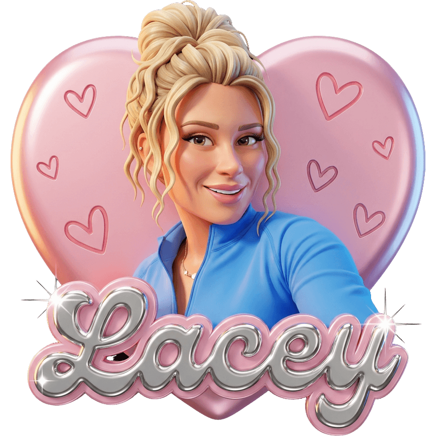 Pink Heart Lacey TikTok LIVE gift