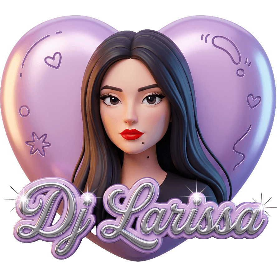 Dj Larissa lilás TikTok LIVE gift