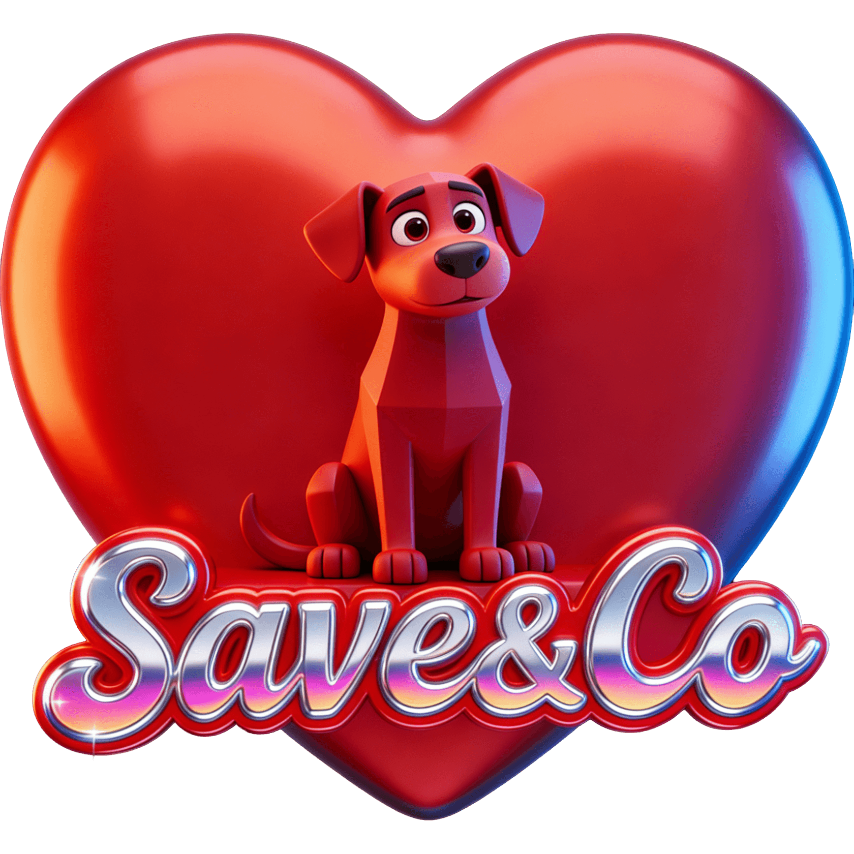 Chien de coeur TikTok LIVE gift
