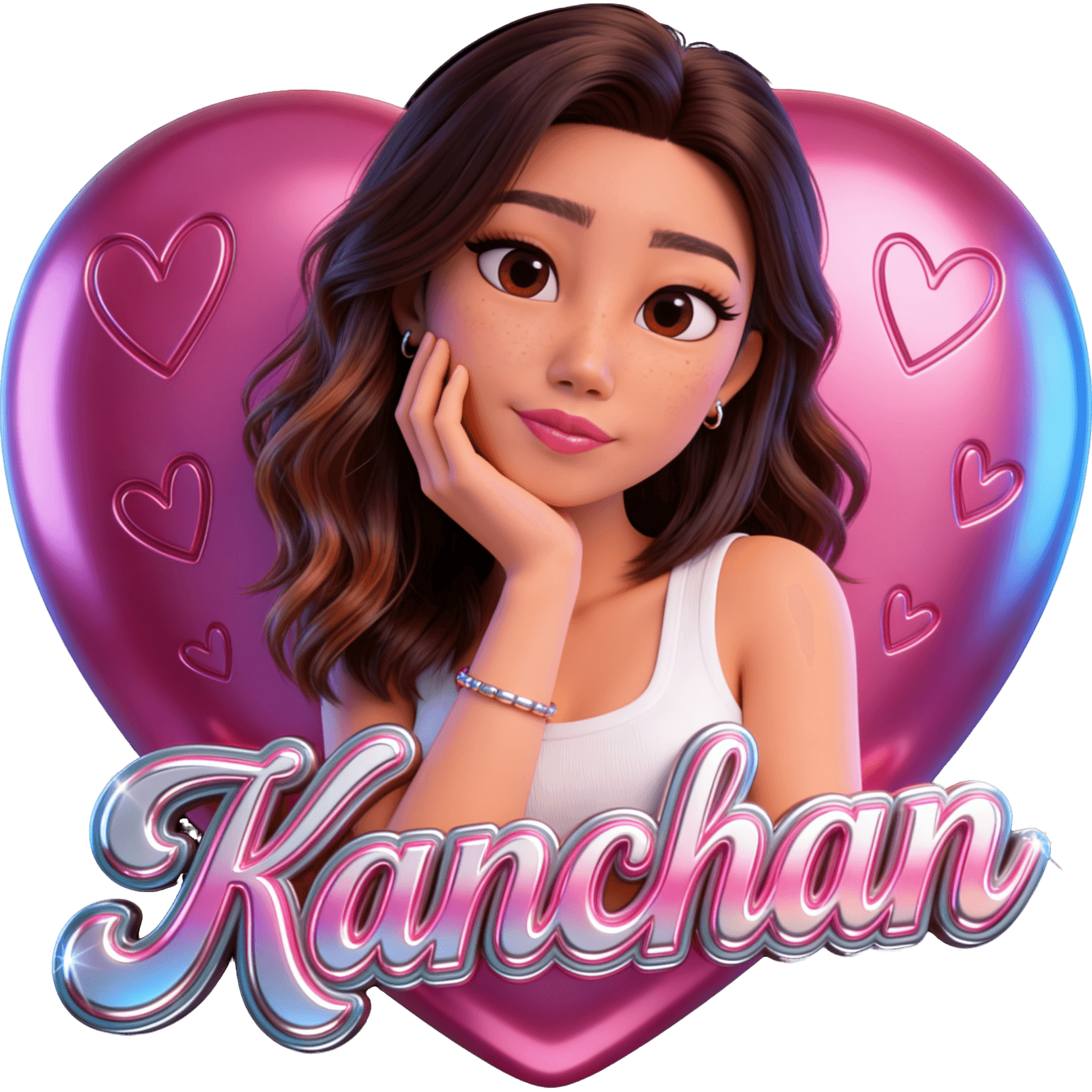 Kanchan Pose TikTok LIVE gift