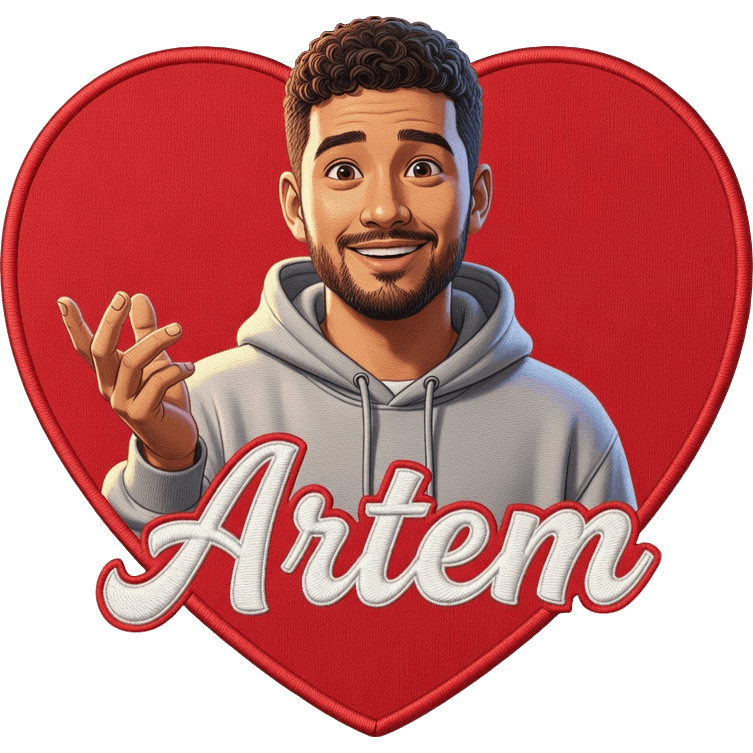 Artem Red Heart TikTok LIVE gift