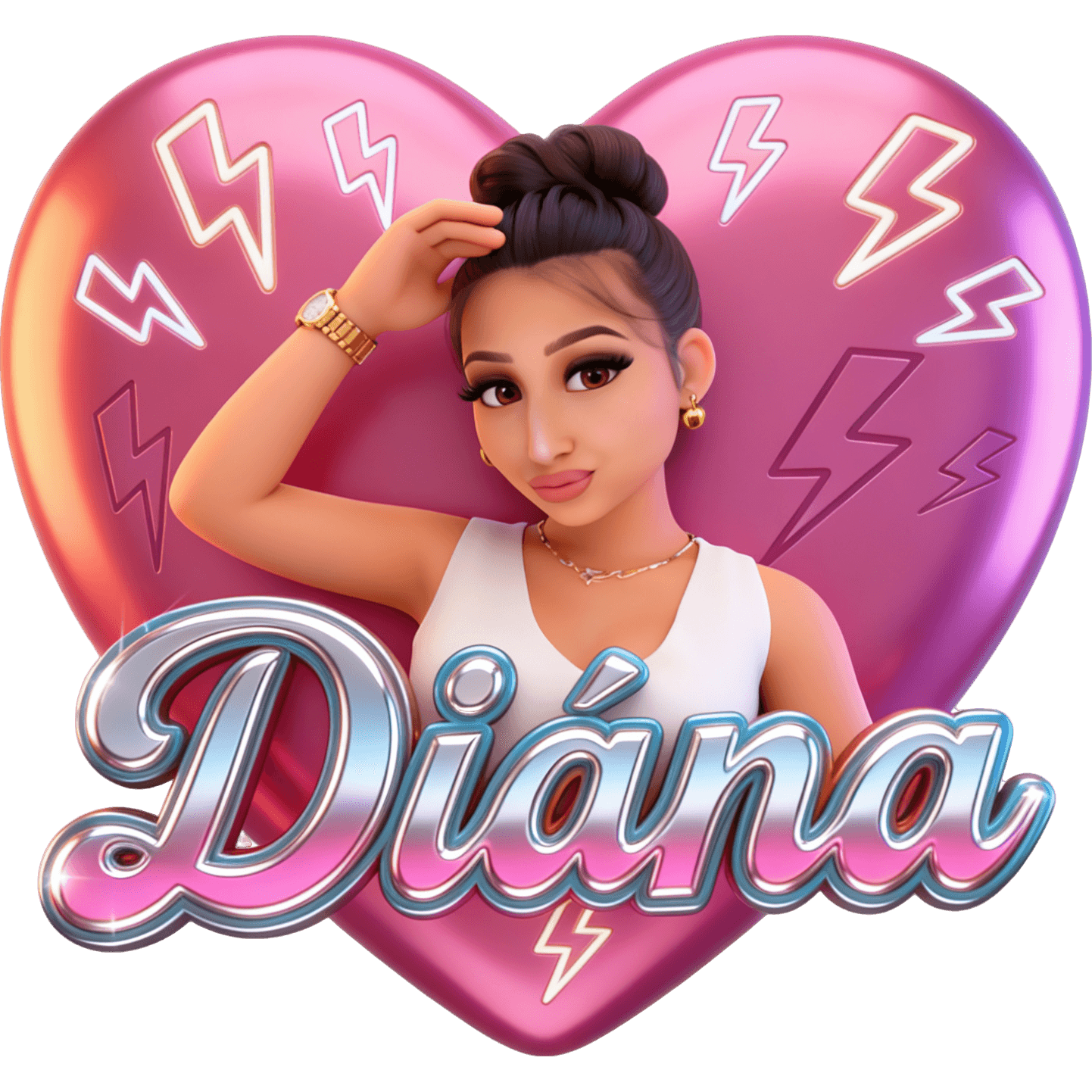 Diana Szív TikTok LIVE gift