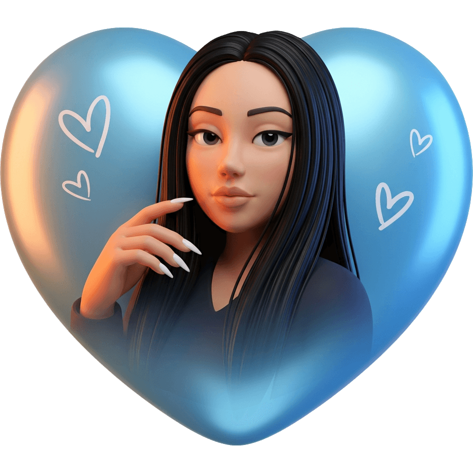 Ursuleț neon TikTok LIVE gift