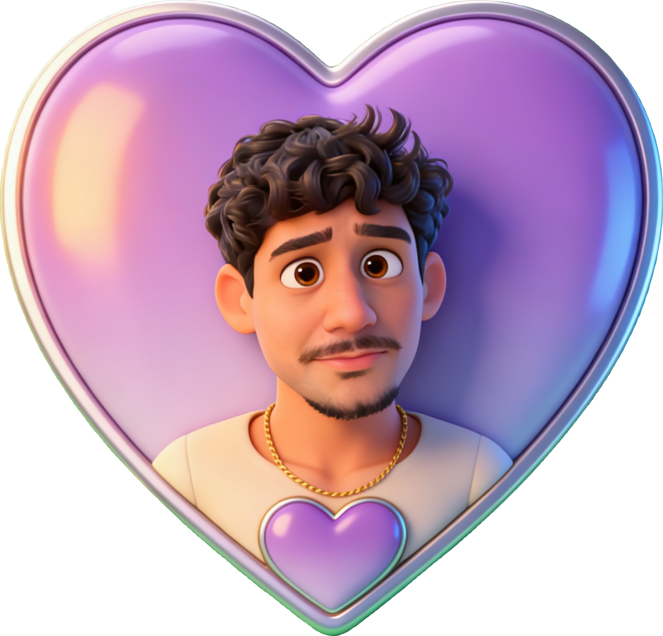 Purple Portrait TikTok LIVE gift