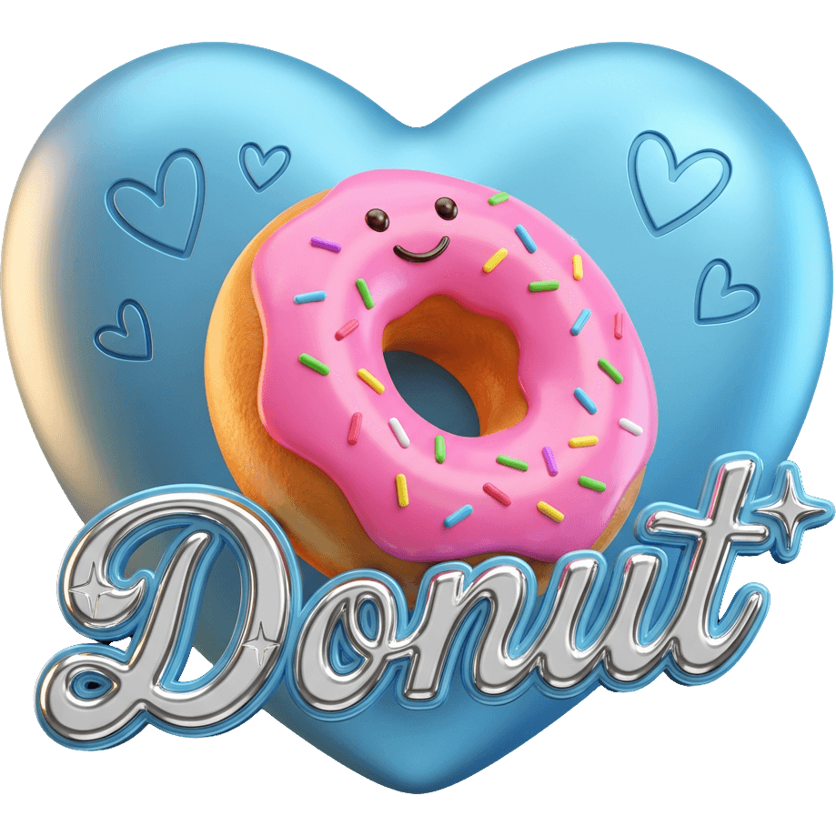 Donut Grin TikTok LIVE gift