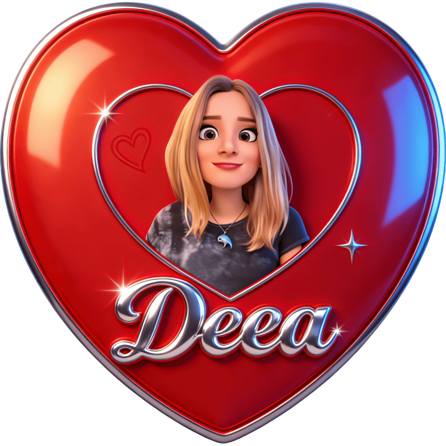 Medalion Deea TikTok LIVE gift