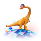 Disco Dino TikTok LIVE gift