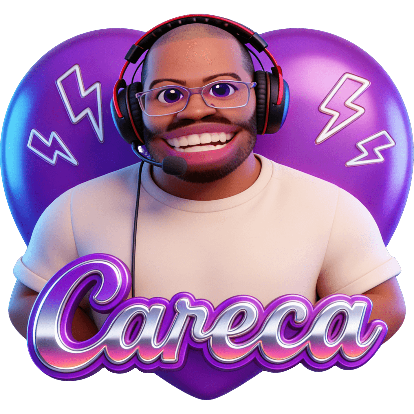 Careca Neon TikTok LIVE gift