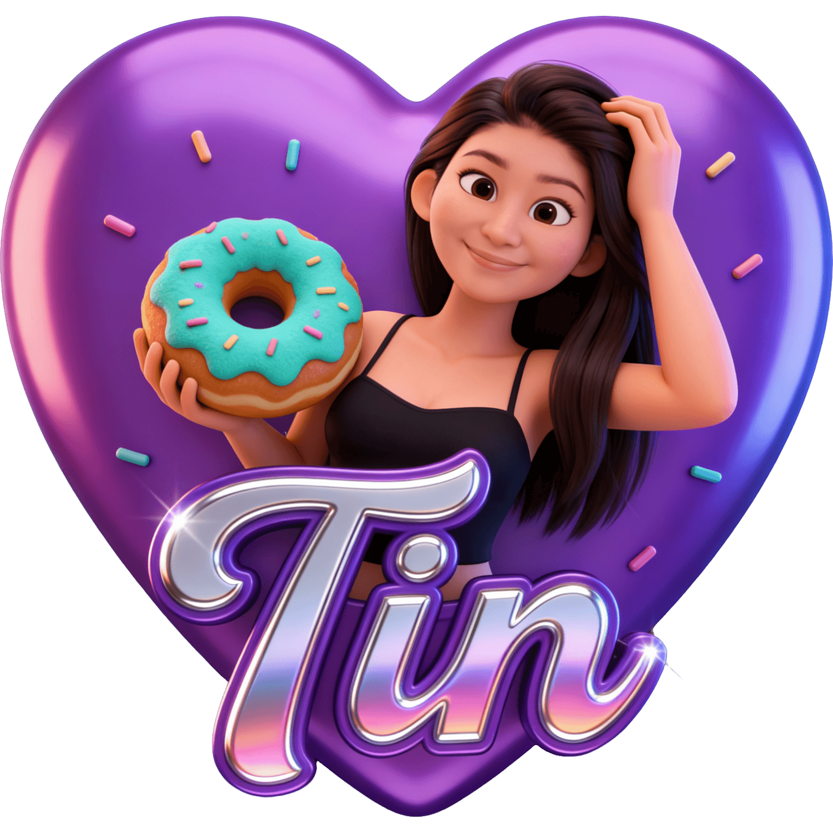 Tin Donut TikTok LIVE gift