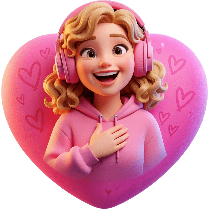Blondis Herzgruß TikTok LIVE gift
