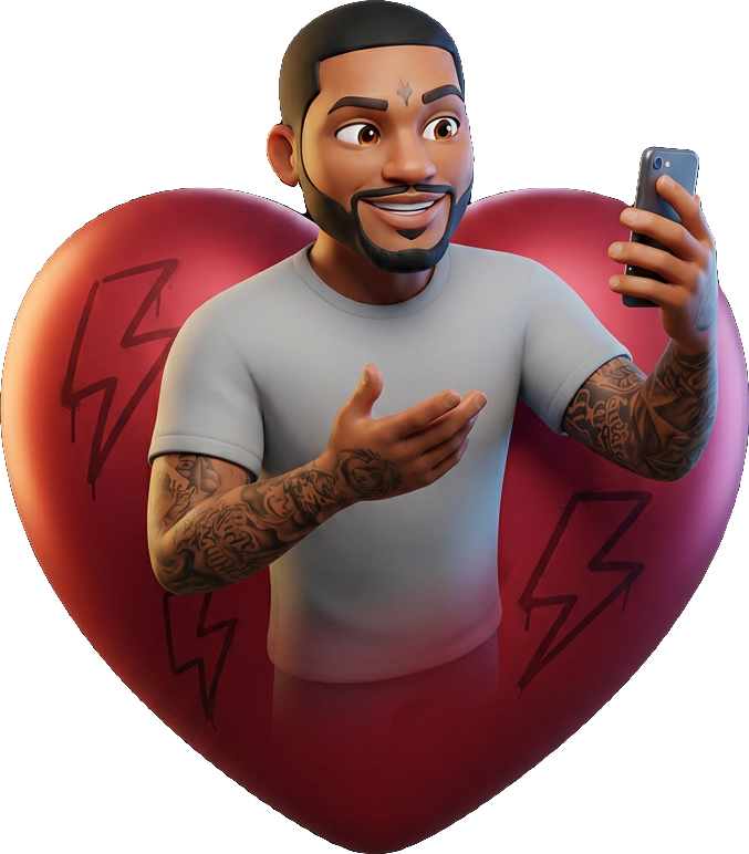 Selfie Smirk TikTok LIVE gift