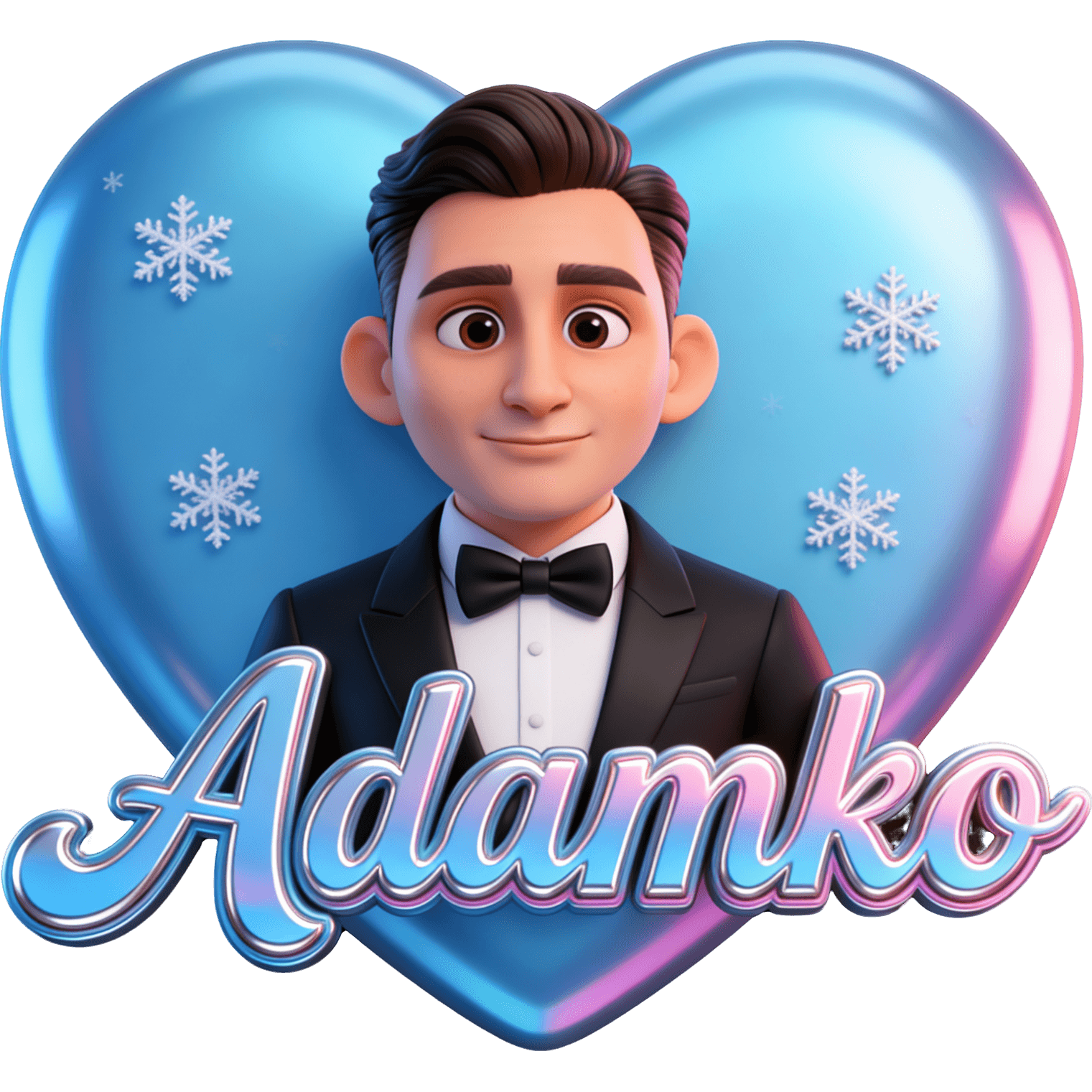 Adamko v modrom TikTok LIVE gift