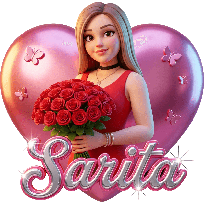 Sarita en rosa TikTok LIVE gift