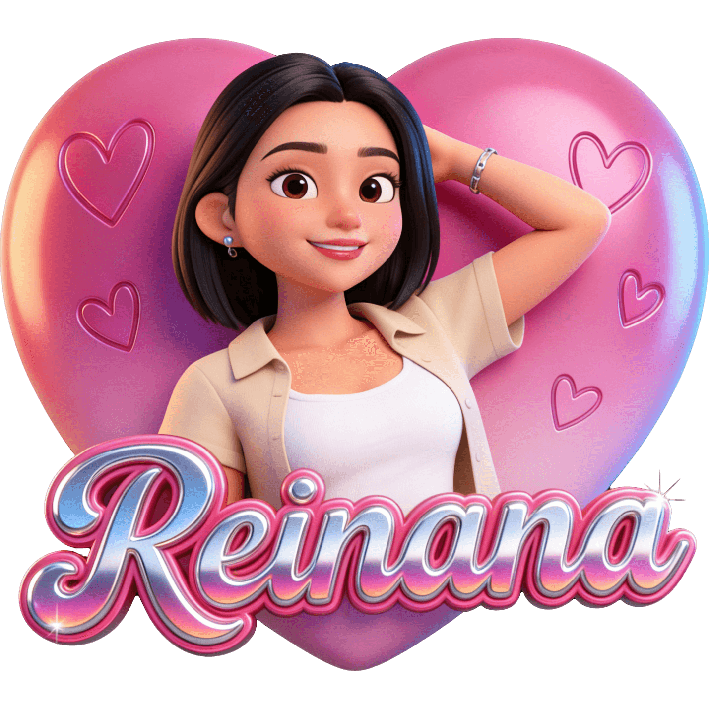 Funny girl nana TikTok LIVE gift