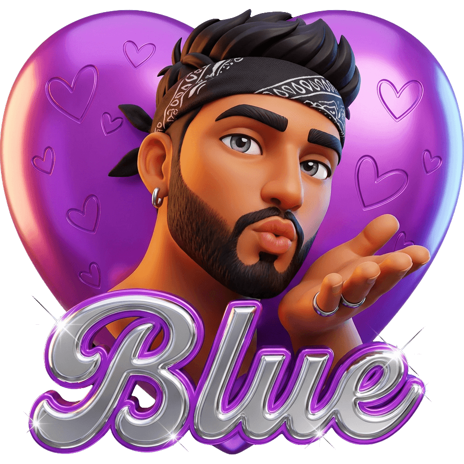Bandana Blue TikTok LIVE gift