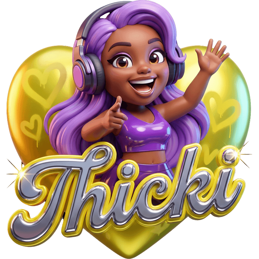 Purple Thicki TikTok LIVE gift