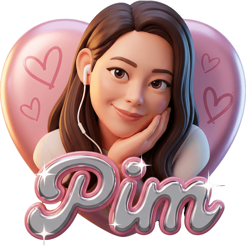 Pim สีชมพู TikTok LIVE gift