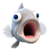 Suprised Fish TikTok LIVE gift