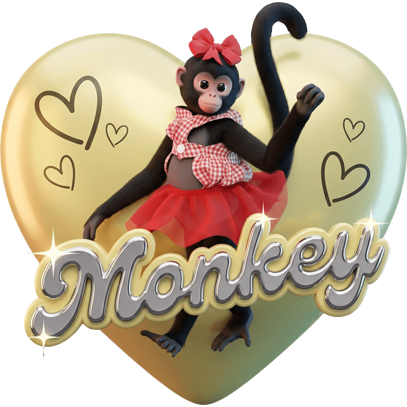 Monkey Friend TikTok LIVE gift