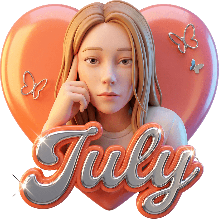 July Hjerte TikTok LIVE gift