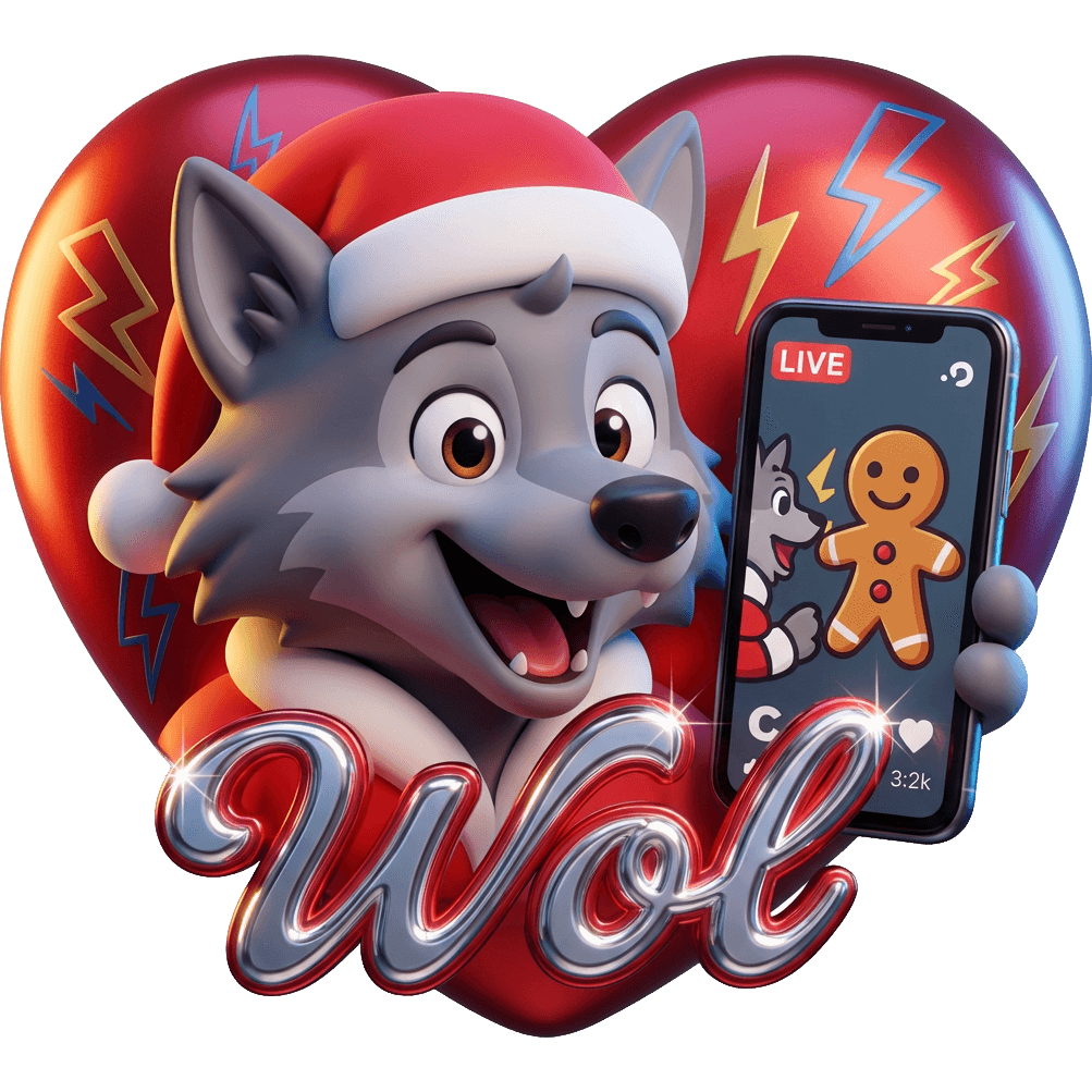 Santa Wolf TikTok LIVE gift