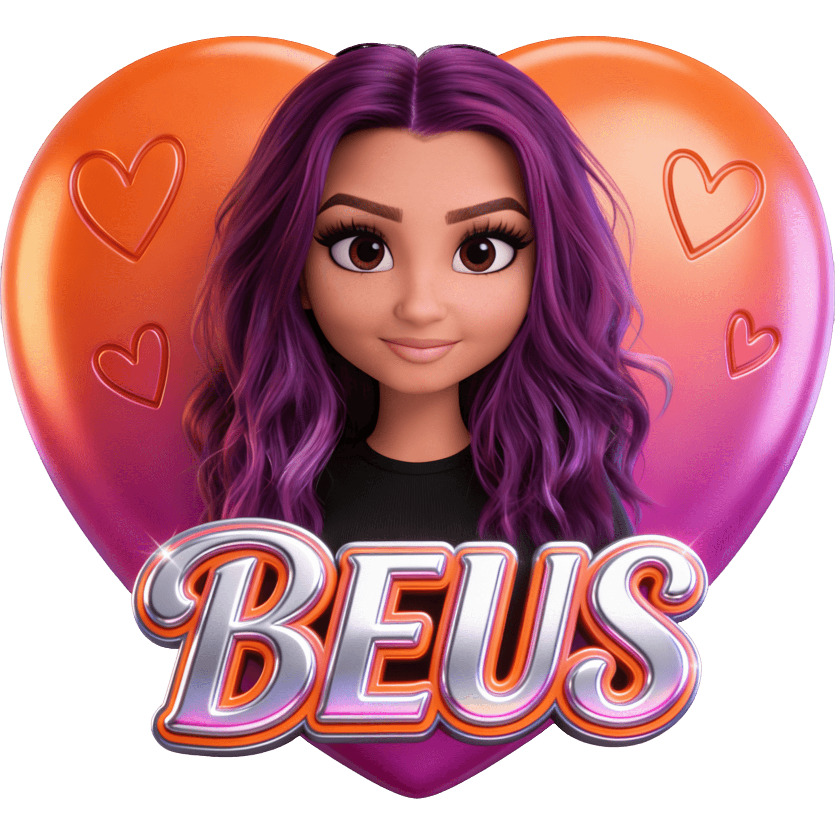 Csak a lila szív TikTok LIVE gift