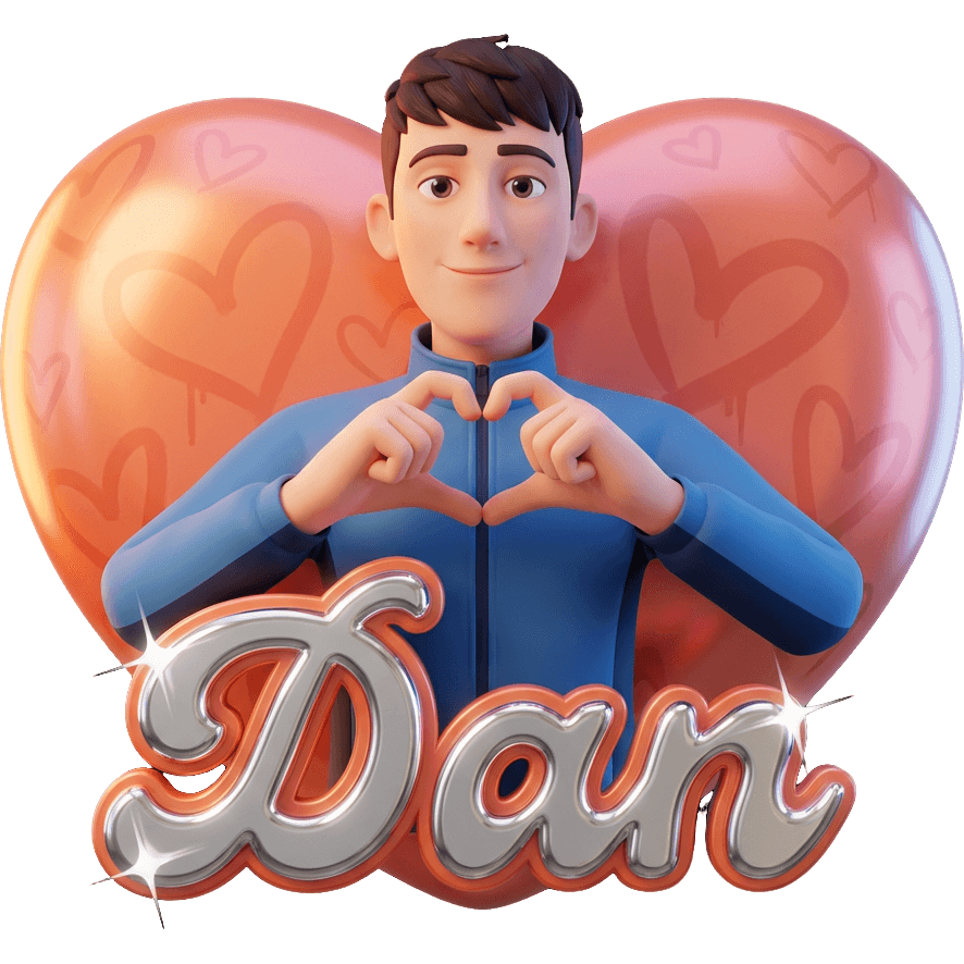 Dan Hand Heart TikTok LIVE gift