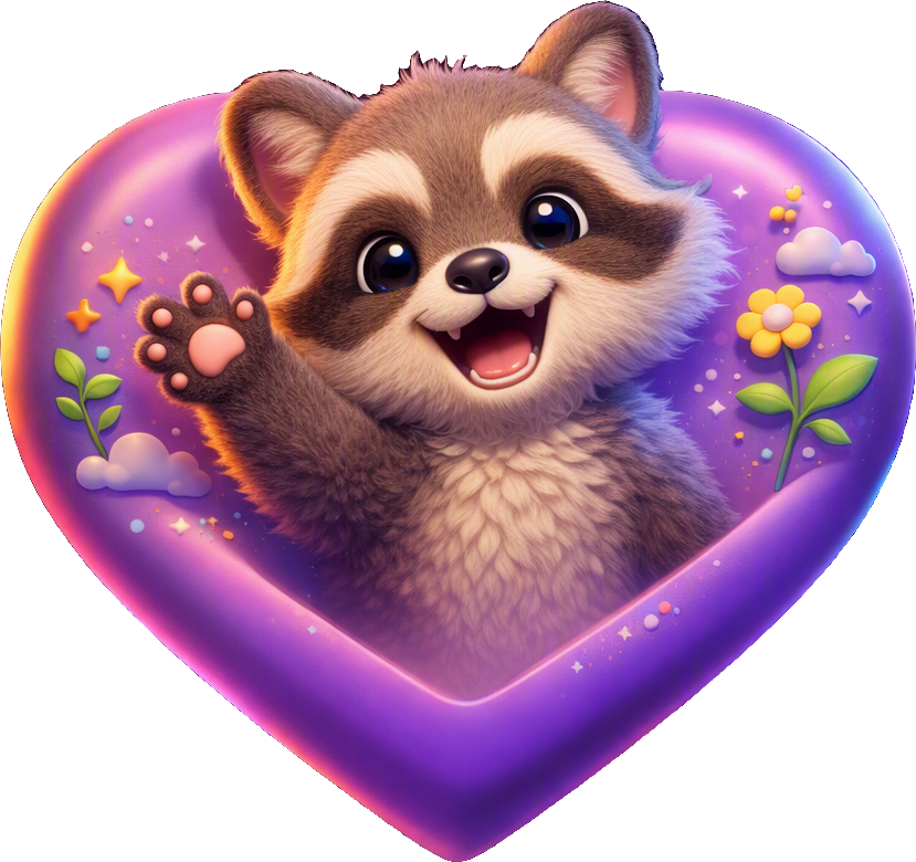 Raccoon TikTok LIVE gift