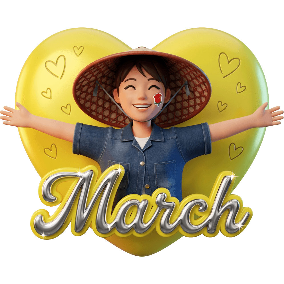 March หมวกสาน TikTok LIVE gift