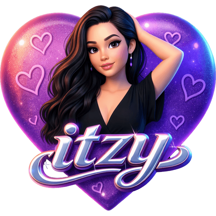 Pose de Itzy TikTok LIVE gift