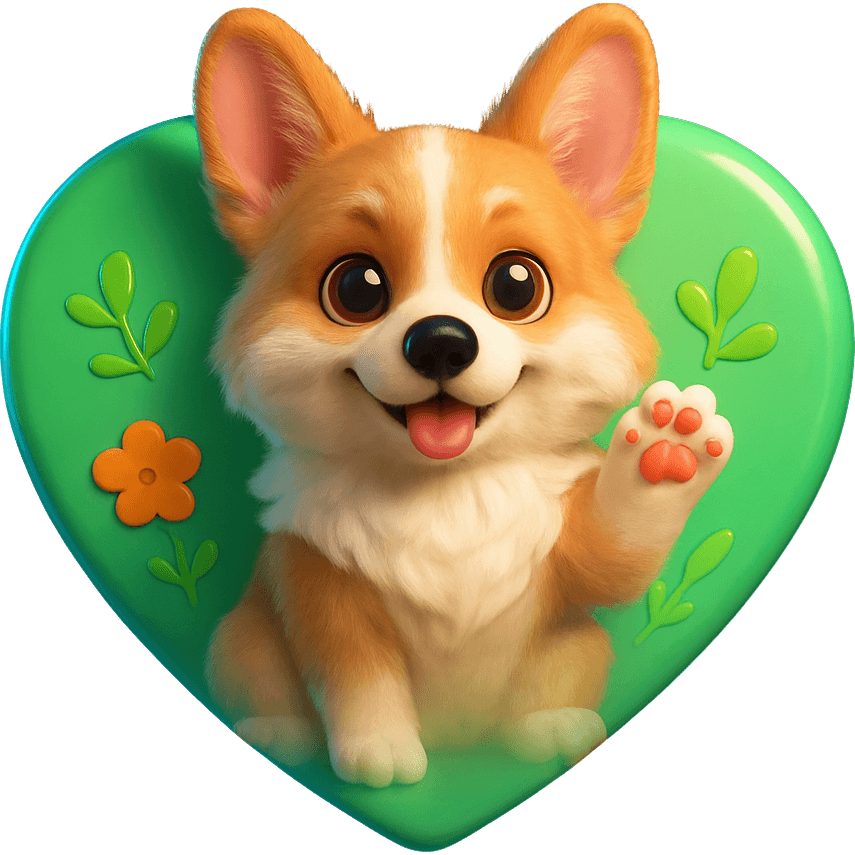 Corgi Paw TikTok LIVE gift