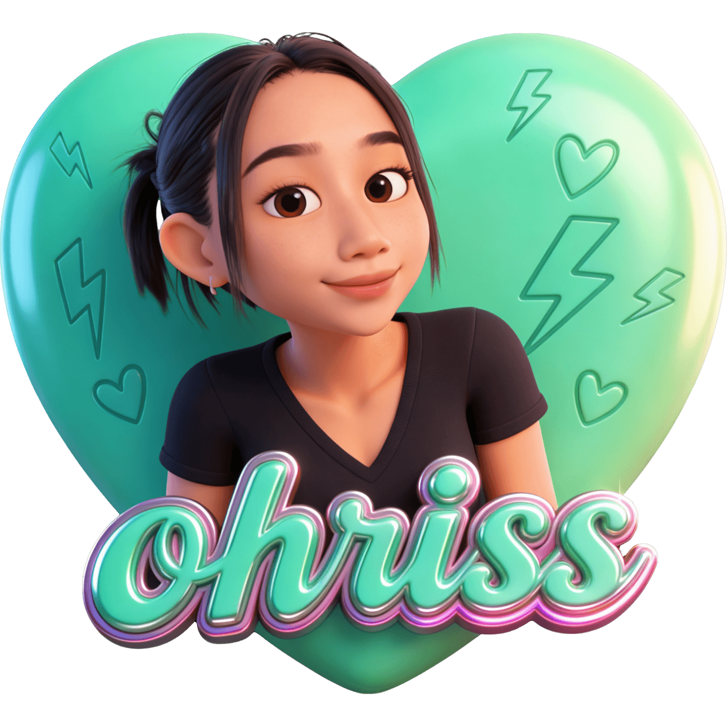 Ohriss Senyum TikTok LIVE gift